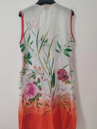 Abito estivo donna taglia 40/42/44, con decori