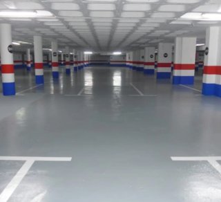 Pintar suelos de resina Epoxi