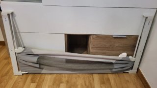 Barandilla de Cama Infantil Gris