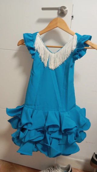 Traje de gitana niña talla 6 años