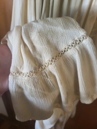 Vestido Natura Vintage Shabby Chic Tam M