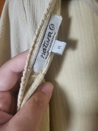 Vestido Natura Vintage Shabby Chic Tam M
