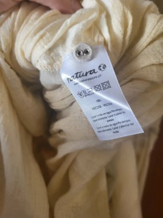 Vestido Natura Vintage Shabby Chic Tam M