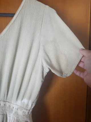 Vestido Natura Vintage Shabby Chic Tam M
