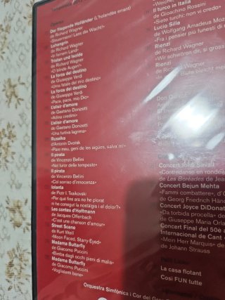 DVD Gran Teatre del Liceu 12/13 a estrenar