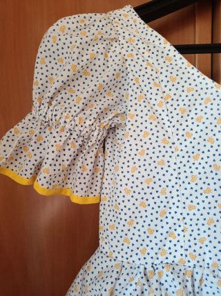 Vestido niña flamenca volantes