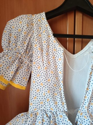 Vestido niña flamenca volantes