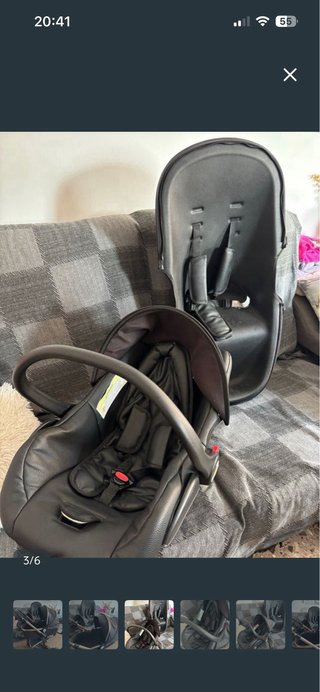 Carrito Bebé 3 en 1 Magic ZC 360 ( negociable )