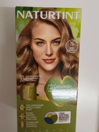 Naturtint Gel Coloración Permanente Rubio Dorado 7