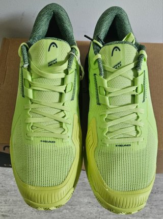 Zapatillas Head Padel Negras y Verdes