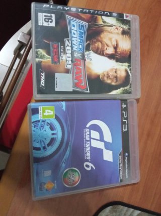 Juegos PS3: Gran Turismo 6 y WWE SmackDown 2009