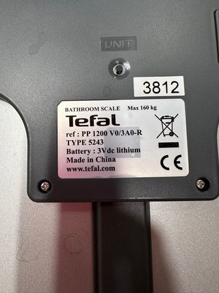 Báscula de baño digital Tefal