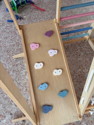 Parque de juegos madera Montessori