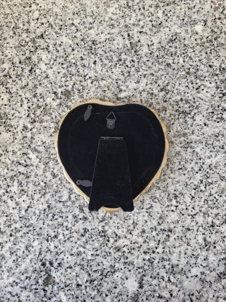 Moldura Coração Dourada Estilo Vintage