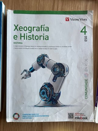 Libros de 4 eso carmelitas Ourense