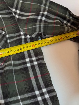 Camicia Levi's vintage quadri verde Tg. M