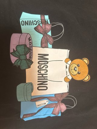 T-shirt Moschino Teddy Bear Shopping Bag XS