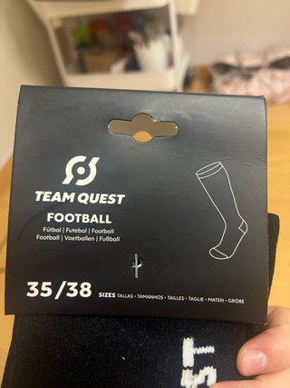 Calcetines Fútbol Team Quest Talla 35/38