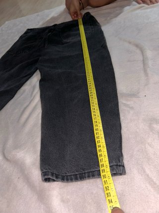 Vaqueros Mango Balloon Rectos Negros