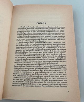 Cultura identidad y politica. Ernest Gellner.