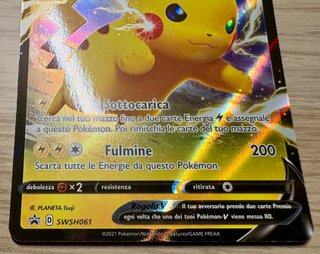 Pokemon Pokémon Pikachu V SWSH ITA 2021 Promo 061