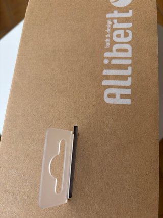 Estantería de pared Allibert Beige/Gris