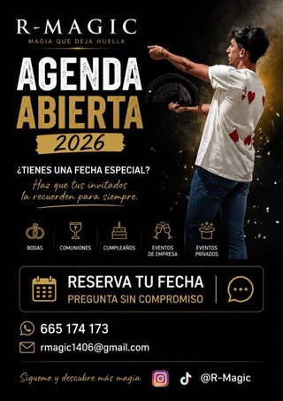 Espectáculo de magia para eventos