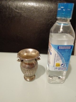 Palillero de plata con asas