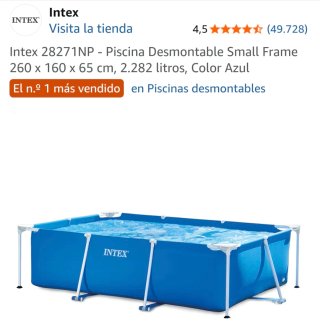 Piscina Desmontable Small Frame 260x160x65cm