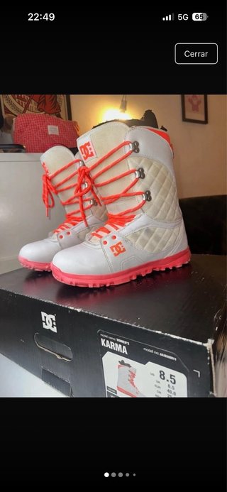 Botas de Snowboard DC Shoes Mujer Talla 40