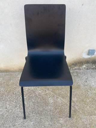 Conjunto de 4 Sillas Madera y Metal