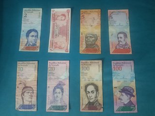 Lote 16 Billetes Venezuela Colección