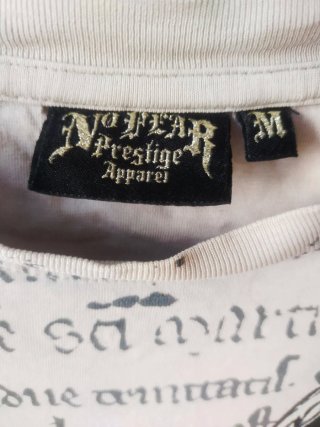 Camiseta Calavera No Fear Prestige Apparel Vintage