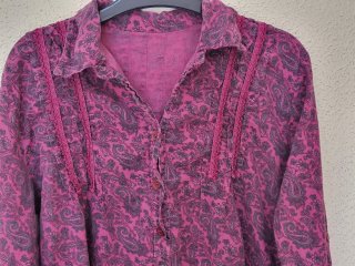 Blusa Boho Made in Italy Tamanho M