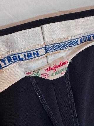 Shorts Vintage Australian L'Alpina Blu Notte