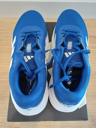 Zapatillas Adidas Ortholite Azul y Blanco