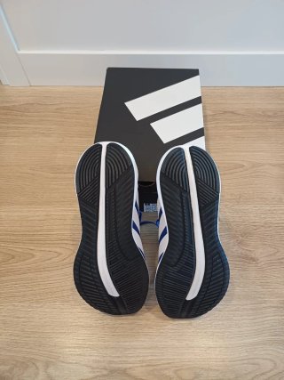 Zapatillas Adidas Ortholite Azul y Blanco