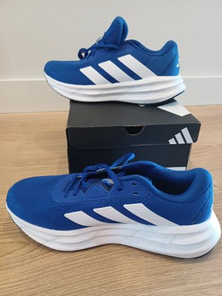 Zapatillas Adidas Ortholite Azul y Blanco