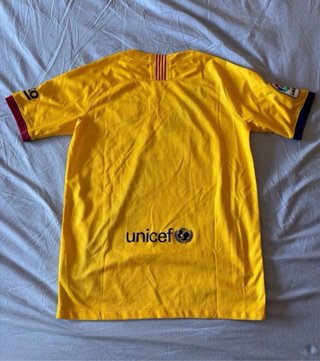 Camiseta FC Barcelona 19/20 Amarilla