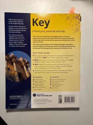 Key Bachillerato 2e 1 Student Book (Spain)