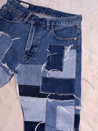 Vaqueros Levi's 551 Parcheados W29