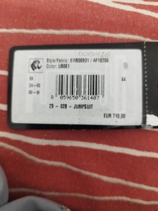 Mono Emporio Armani Azul Nuevo