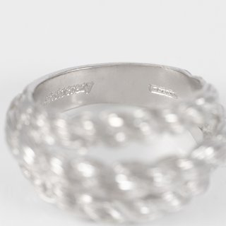 Anillo Aristocrazy de plata 925 triple con relieve