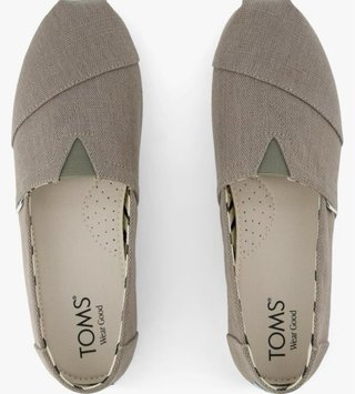 TOMS Alpargata Classic Hombre Gris/Oliva