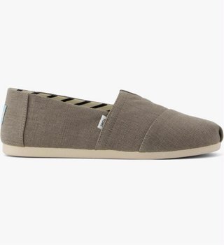 TOMS Alpargata Classic Hombre Gris/Oliva