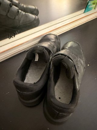 Zapatillas Adidas Negras Velcro 37,5