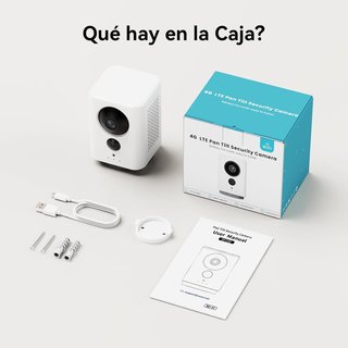 Cámara Vigilancia WiFi Interior 2K
