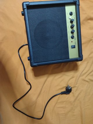 Guitarra Eléctrica Sunburst con Correa