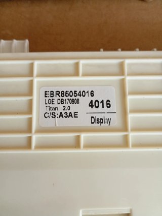 Placa lavadora LG F4J6VN0W