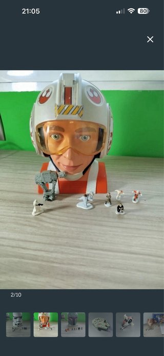 Cabezas Micromachines Star Wars